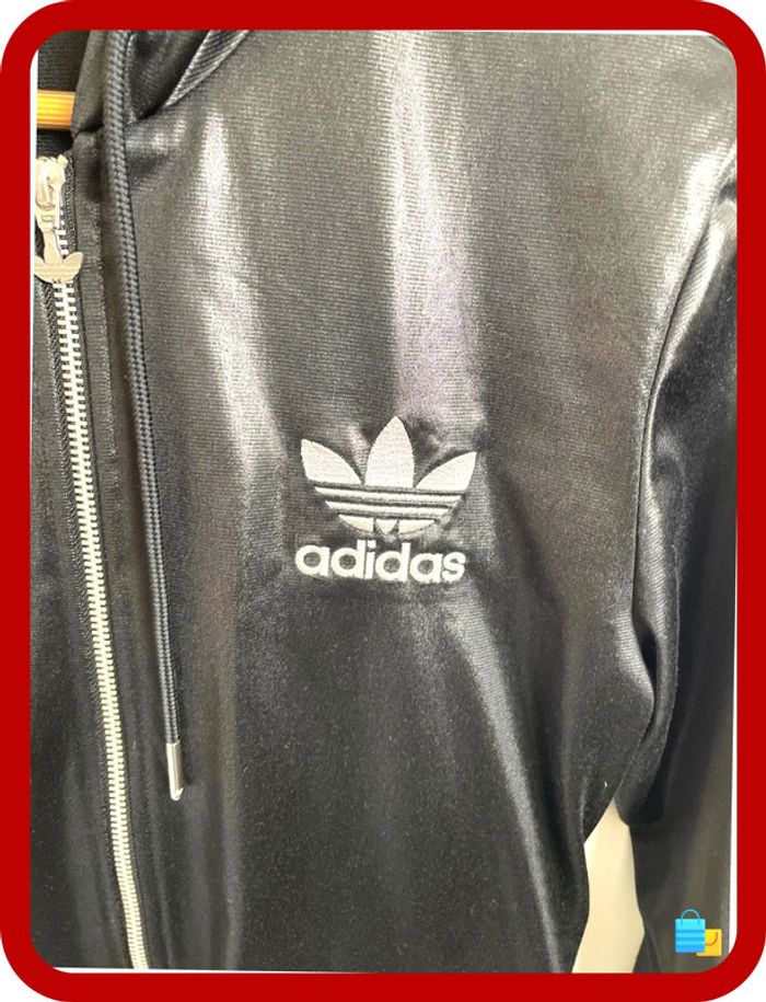 Veste femme Adidas Originals Chile 62 – Taille 40 – Noir - photo numéro 2