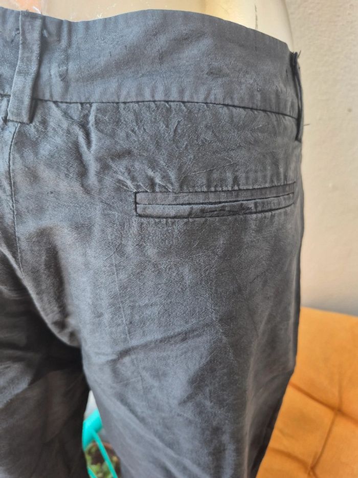 Pantalon fin uni - photo numéro 7