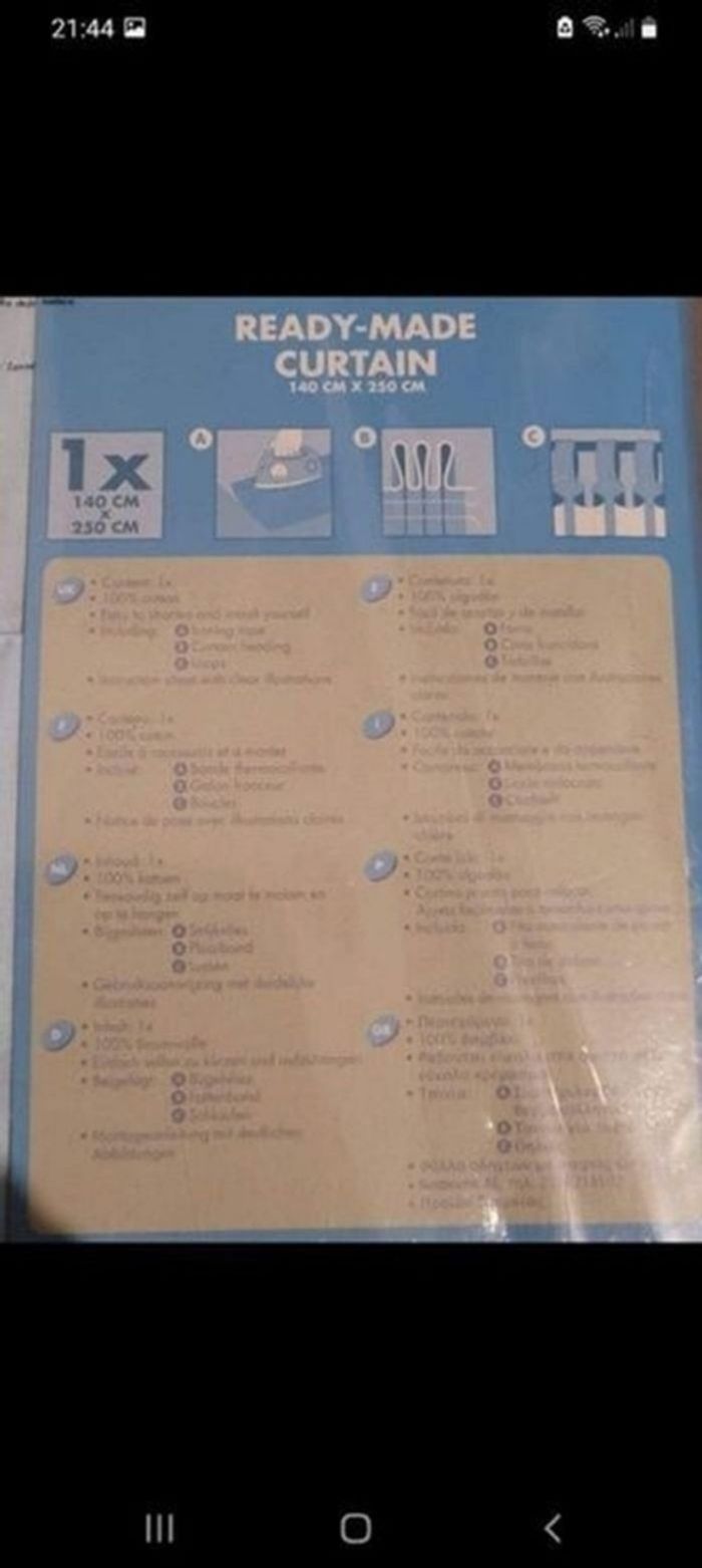 Rideau motif cerf - photo numéro 5