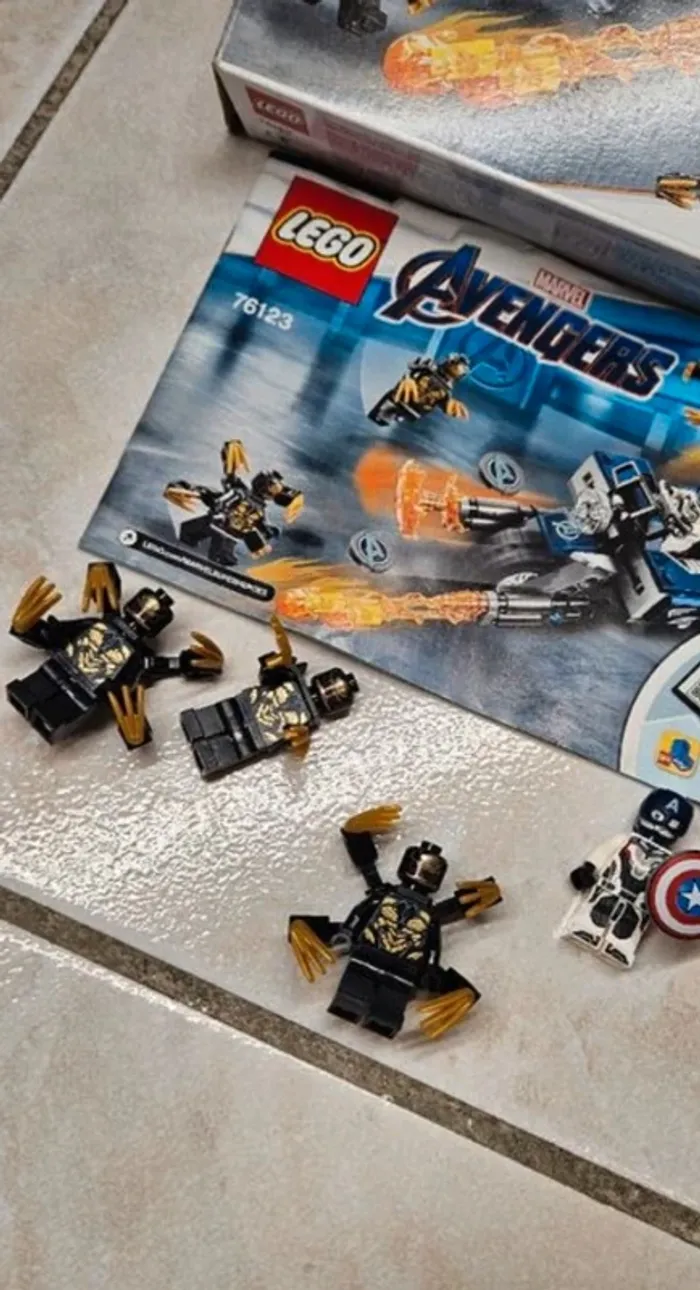 76123 lego Captain America: Outriders Attack - photo numéro 2
