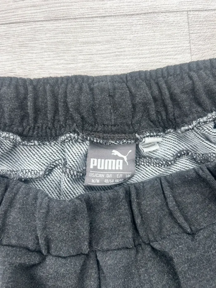 Jogging Puma homme noir gris foncé taille M confort sport training casual - photo numéro 5