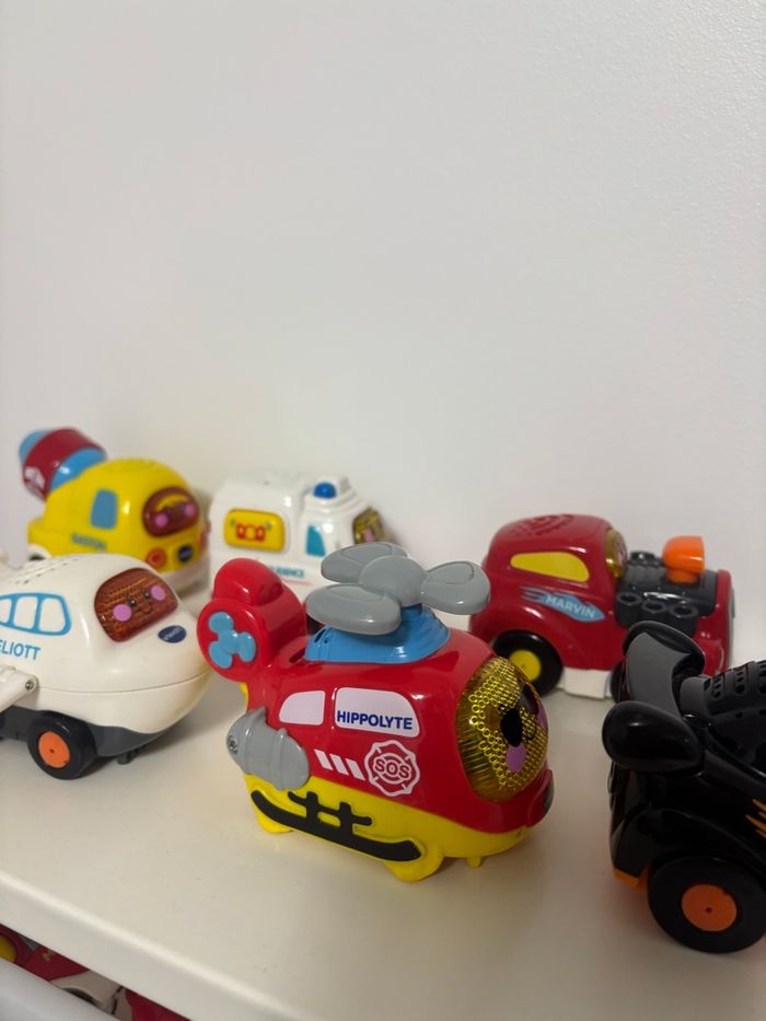 Lot de 9 Tut tut Bolides Vtech - photo numéro 2