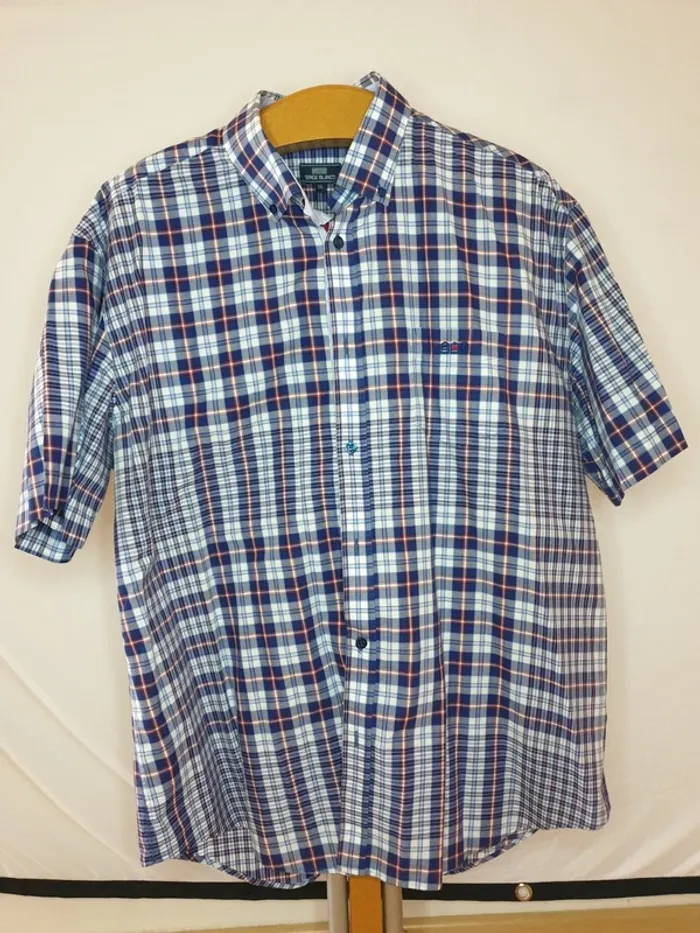 Chemise manche courte Serge Blanco