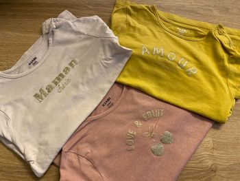 Lot de 3 tee shirts 36 mois