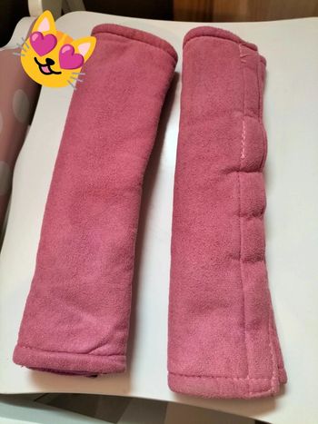 Protège ceinture rose