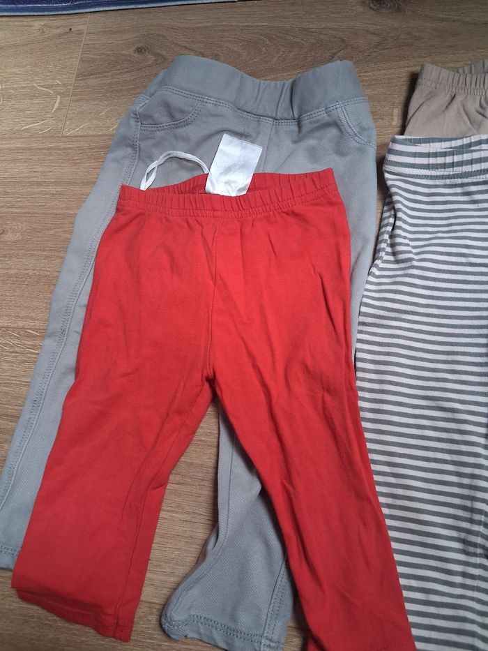 Lot de 6 pantalons fille 24 mois - photo numéro 2