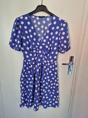 Magnifique robe bleu a poids taille 38