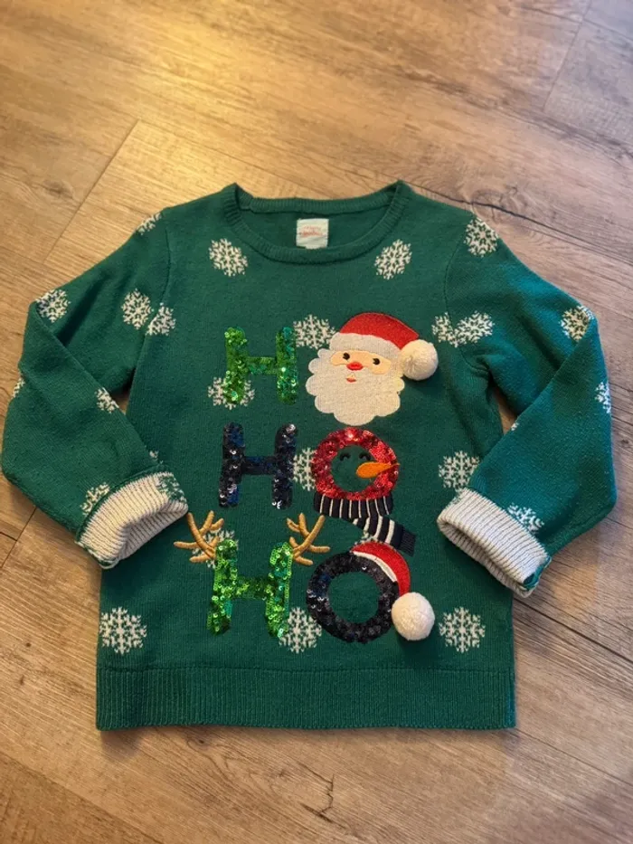 Pull de noël 8ans