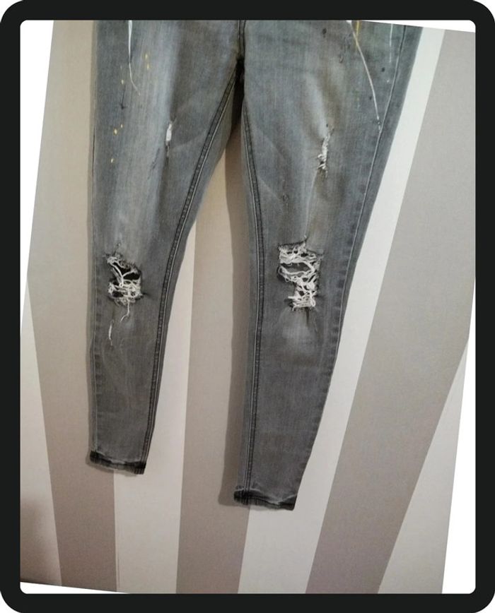 Pantalon en jean skinny - photo numéro 4