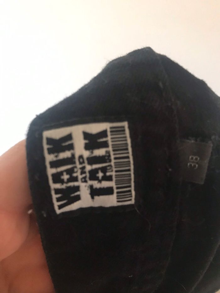 Jupe en jean noire avec motif kiabi - photo numéro 3