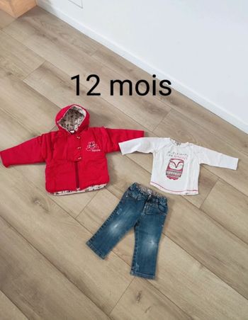 Lot vêtements 12 mois