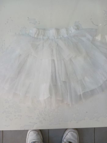Jupe en tulle blanc 3 ans Vertbaudet