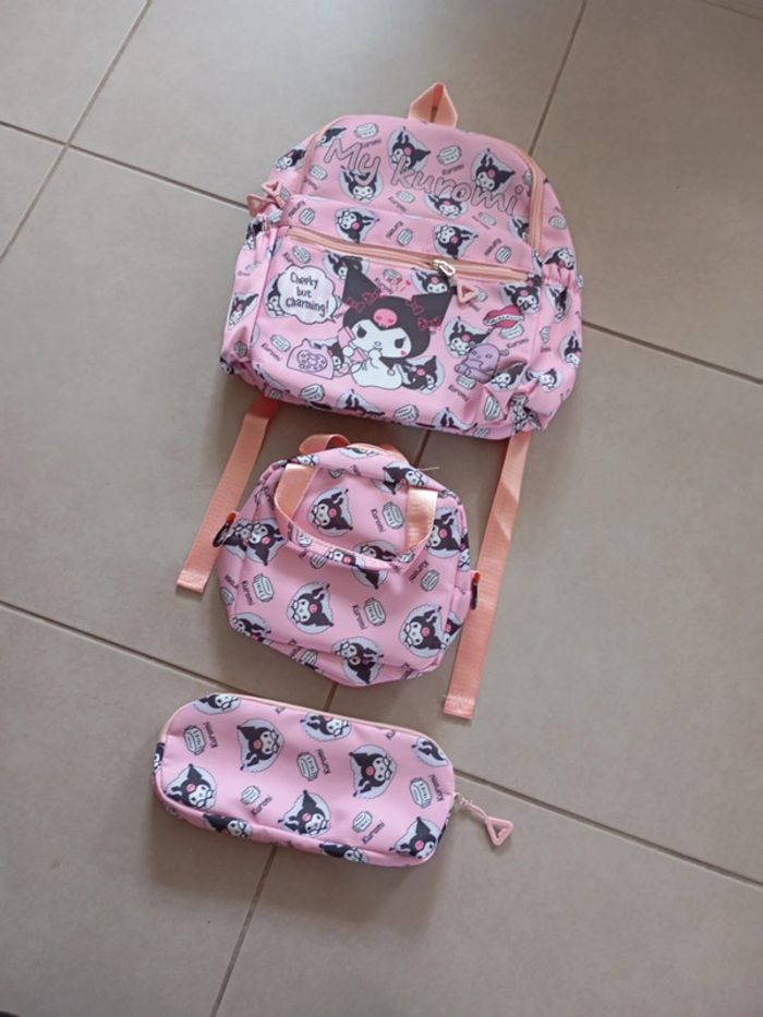 Lot sac école Kuromi