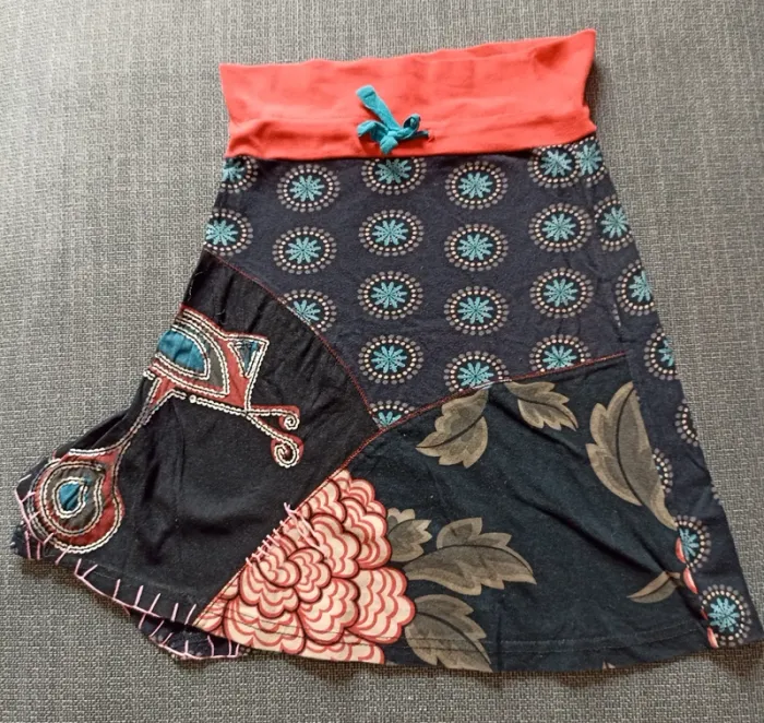 Jupe asymétrique Desigual 6/8 ans