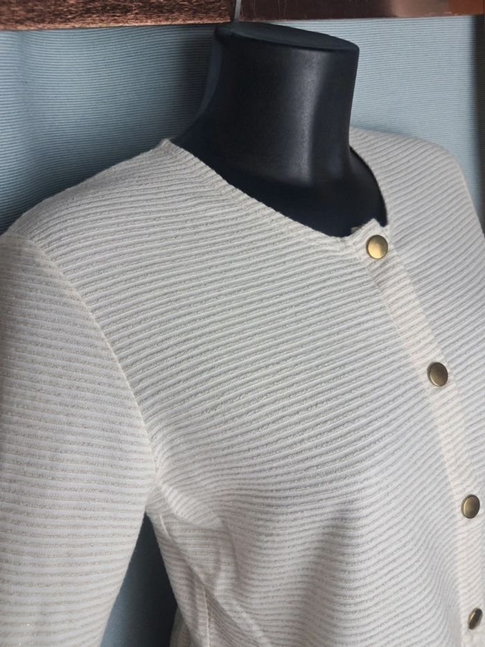 Balzac haut pull blouse gilet T 36/38 - photo numéro 3