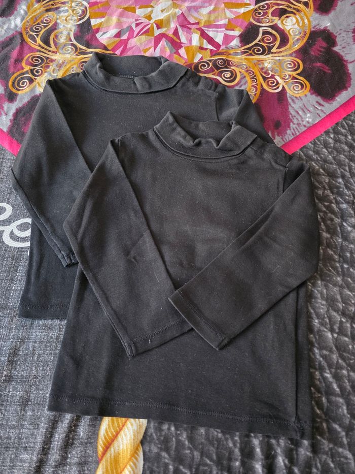 Lot tee-shirts à col