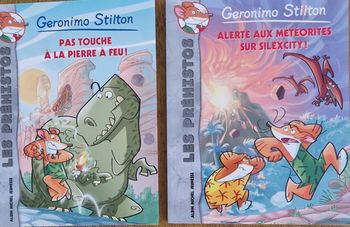 lot de 2 gernimo stilton