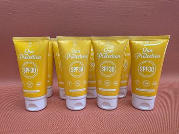 Lot de 5 crèmes solaires visage & corps SPF 30