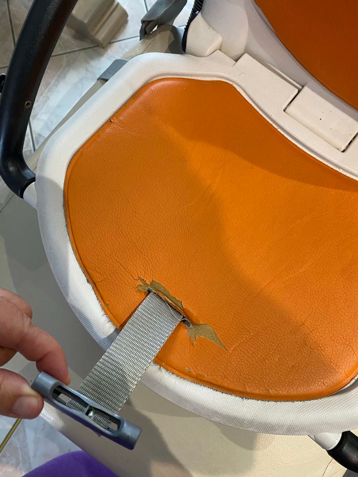 Réhausseur siège Bebe peg perego rialto chaise haute - photo numéro 6