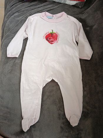 Pyjamas bout'chou fraise