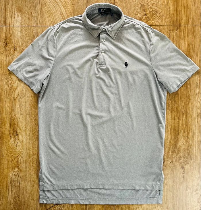 Polo/T.shirt de sport gris clair Polo Ralph Lauren pour homme, taille S - photo numéro 2