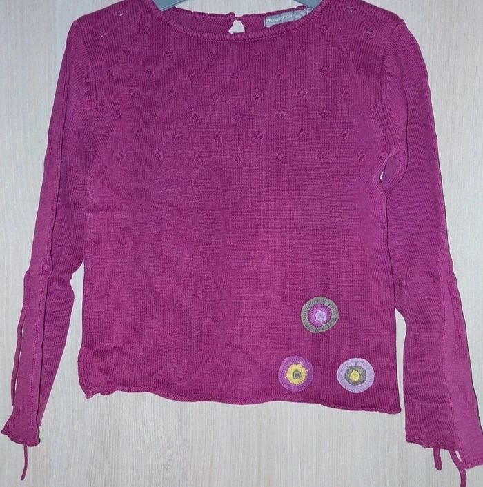 Pull fille T : 10 ans