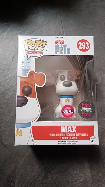Funko pop max 293 flocked