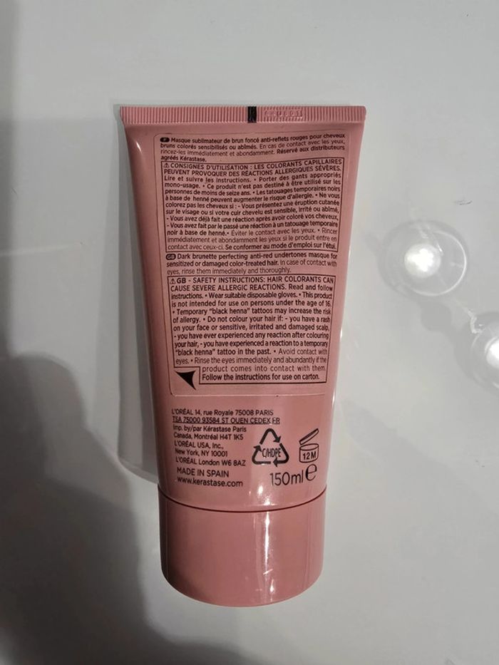 Masque vert chroma neutralisant Kérastase 150 ml neuf - photo numéro 2