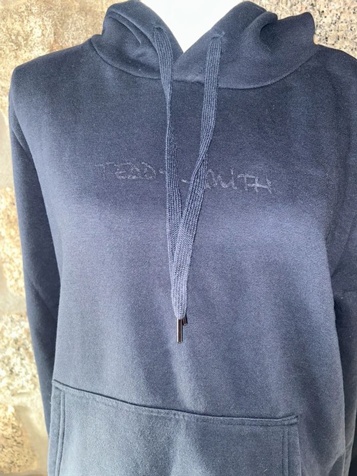 Sweat à capuche, Teddy Smith bleu marine - photo numéro 6