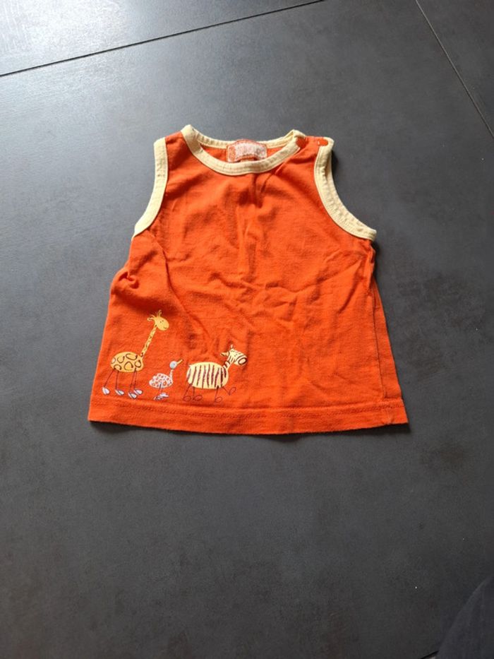 Ensemble été short et débardeur kimbaloo 3-6 mois - photo numéro 5