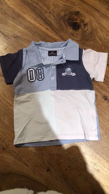Polo manches courtes 1 an