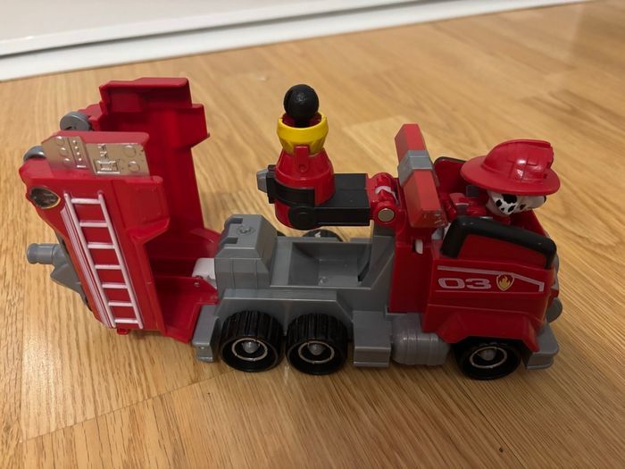 Pat patrouille - Marcus et son véhicule avec projectile - photo numéro 2