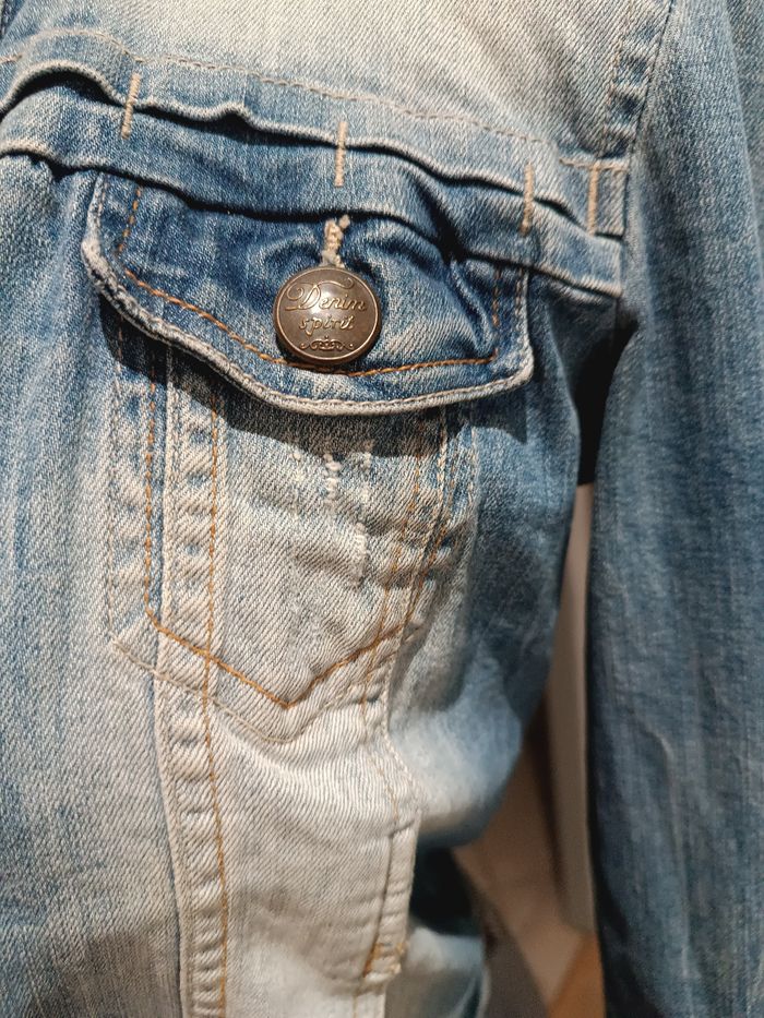 Veste jean femme t 36 - photo numéro 2