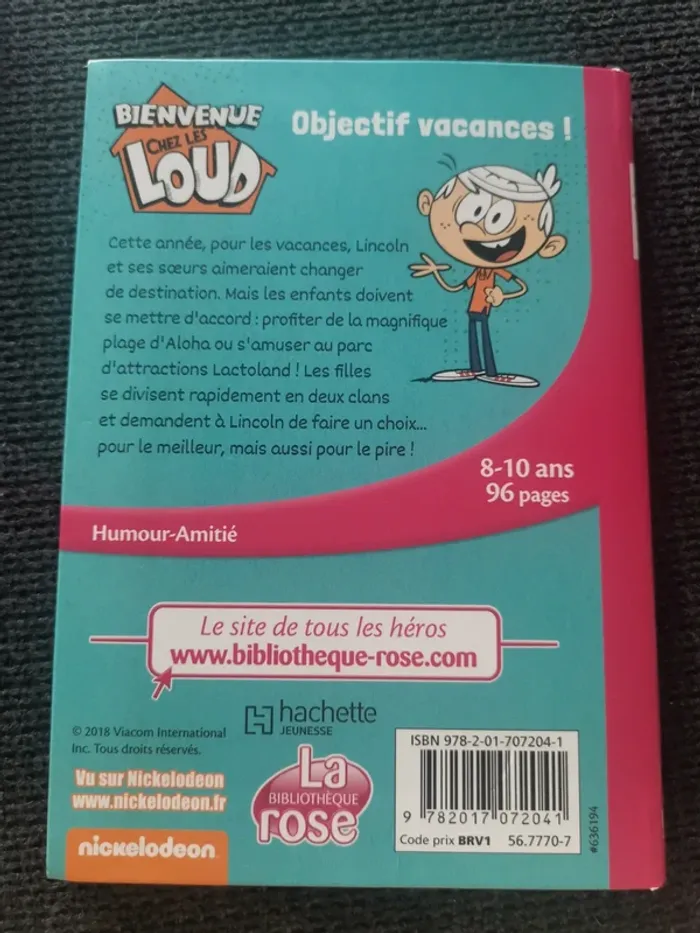 Lot 4 livres bienvenu chez les loud bibliothèque rose - photo numéro 10