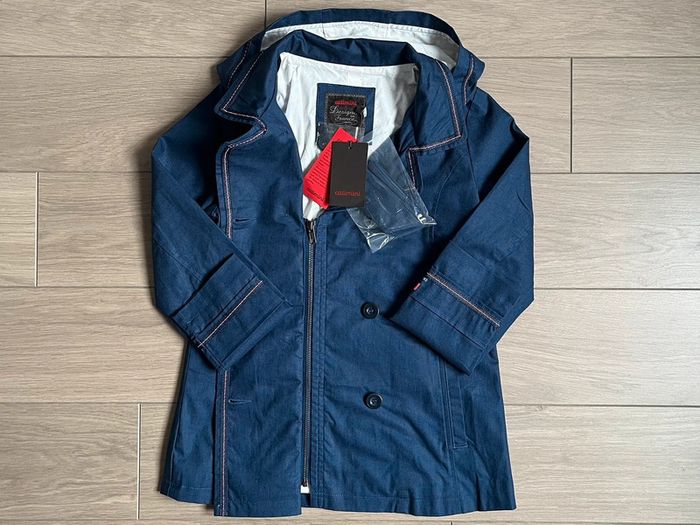 Trench imperméable avec ceinture Catimini T-10 ans - photo numéro 2