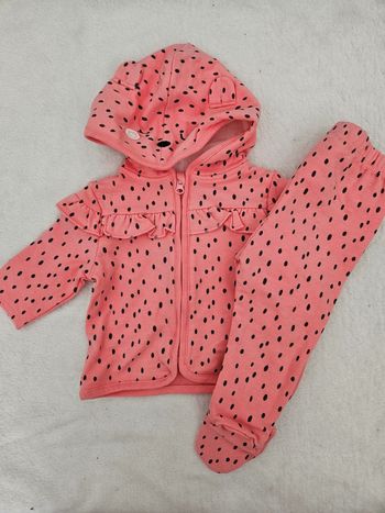 Ensemble gilet capuche + legging 1-3 mois