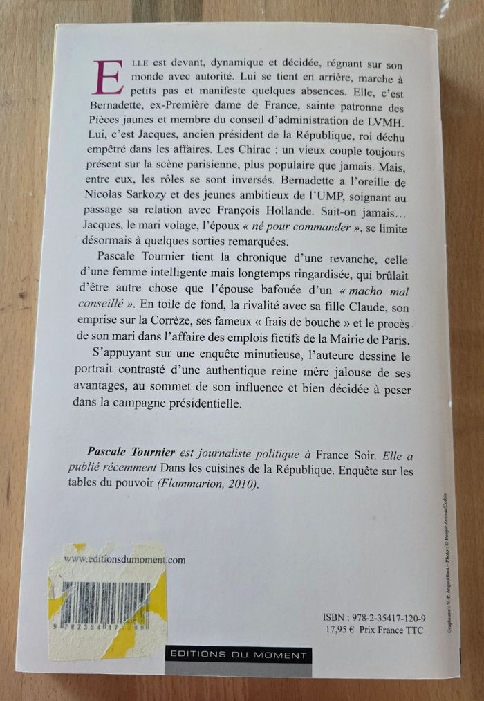 Livre la reine mère de Pascale Tournier - photo numéro 2
