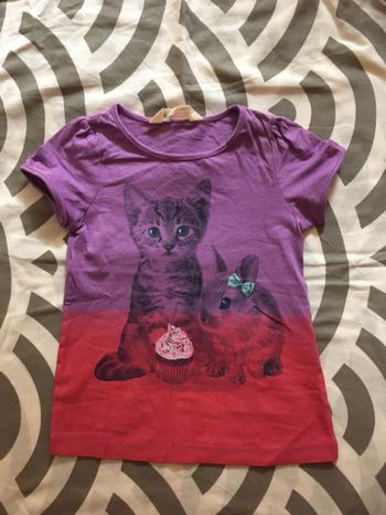 T-shirt coton H&M 4/5 ans (2€)