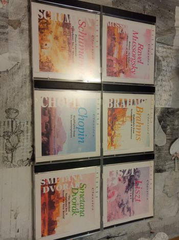 6 CD musique classique "Brahms, Liszt, Schumann..."