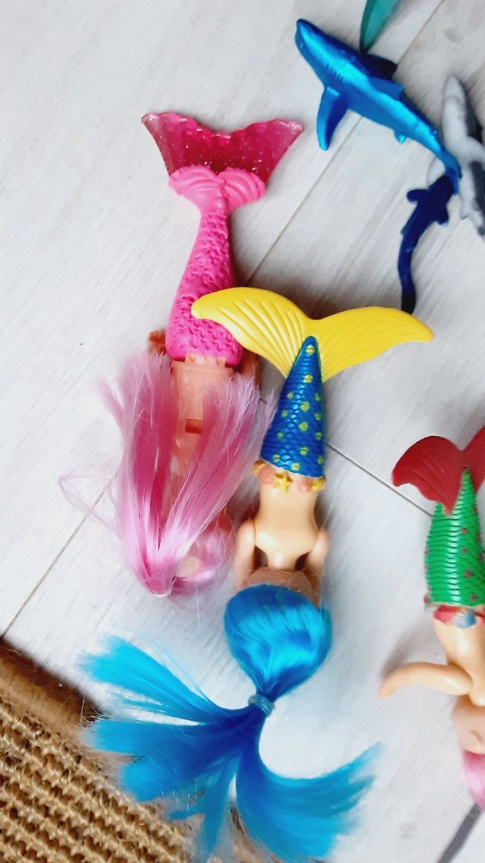 Jeu jouet 33 pièces Mermaid figurine playset wild republic mer et sirènes - photo numéro 4
