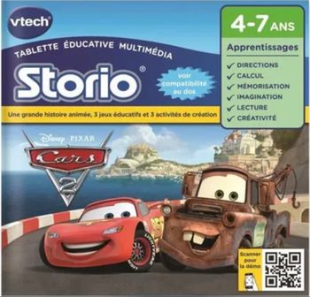 Jeu storio Disney Pixar - Cars 2
