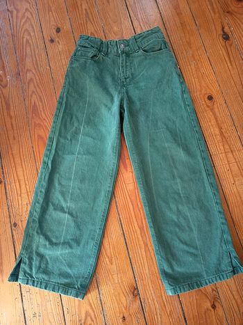 Jean pantalon Kiabi 10 ans vert