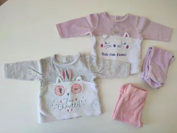 Lot 2 pyjamas 6 mois