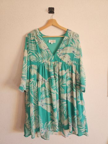 Robe verte Grace & Mila fluide et élégante – T. M