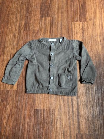 Gilet marron 6 mois