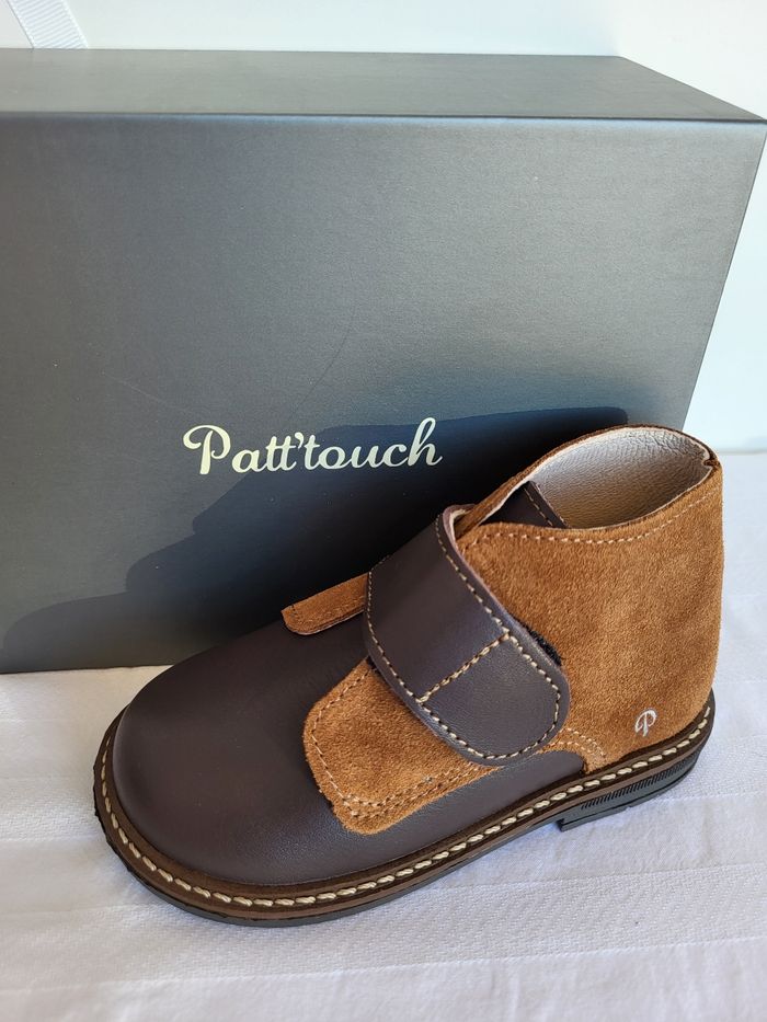 Bottines garçon en cuir Point 21 Made in France 🇨🇵