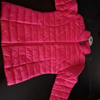 doudoune JOTT modèle CHA en rose fuschia éclatant