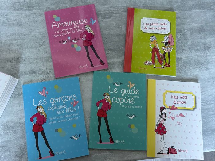 Livre La biblio des filles Mes copines et mes amours - photo numéro 2