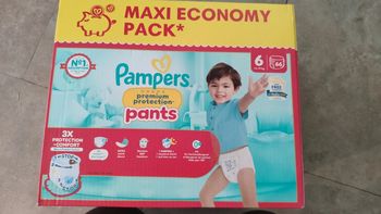 Carton de couches pants culottes taille 6