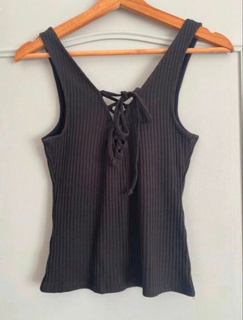 Débardeur avec laçage